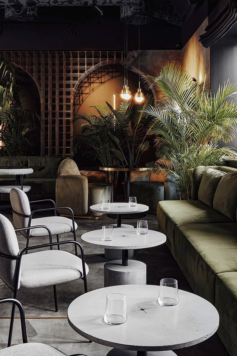 Лаунж-бар в особняке XIX века – проект дизайнера Алины Цауни