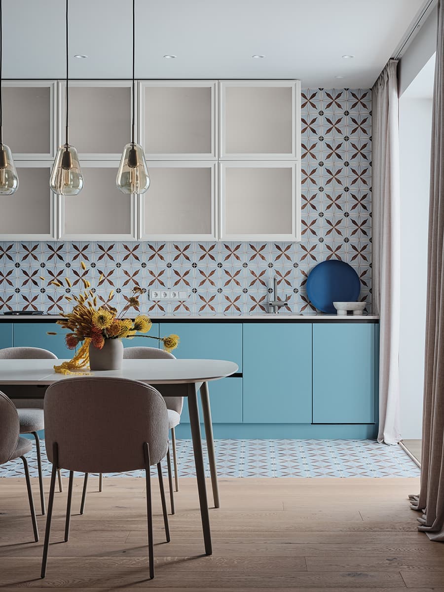 Квартира с уклоном в эстетику mid-century — проект архитектора Алексея Иванова