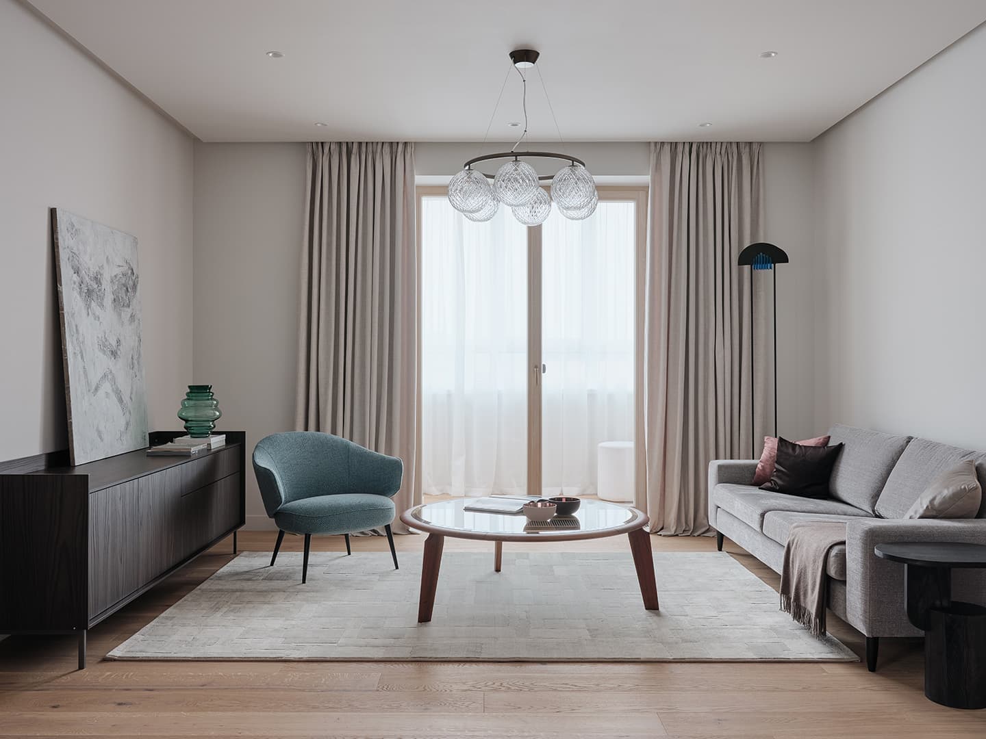 Квартира с уклоном в эстетику mid-century — проект архитектора Алексея Иванова