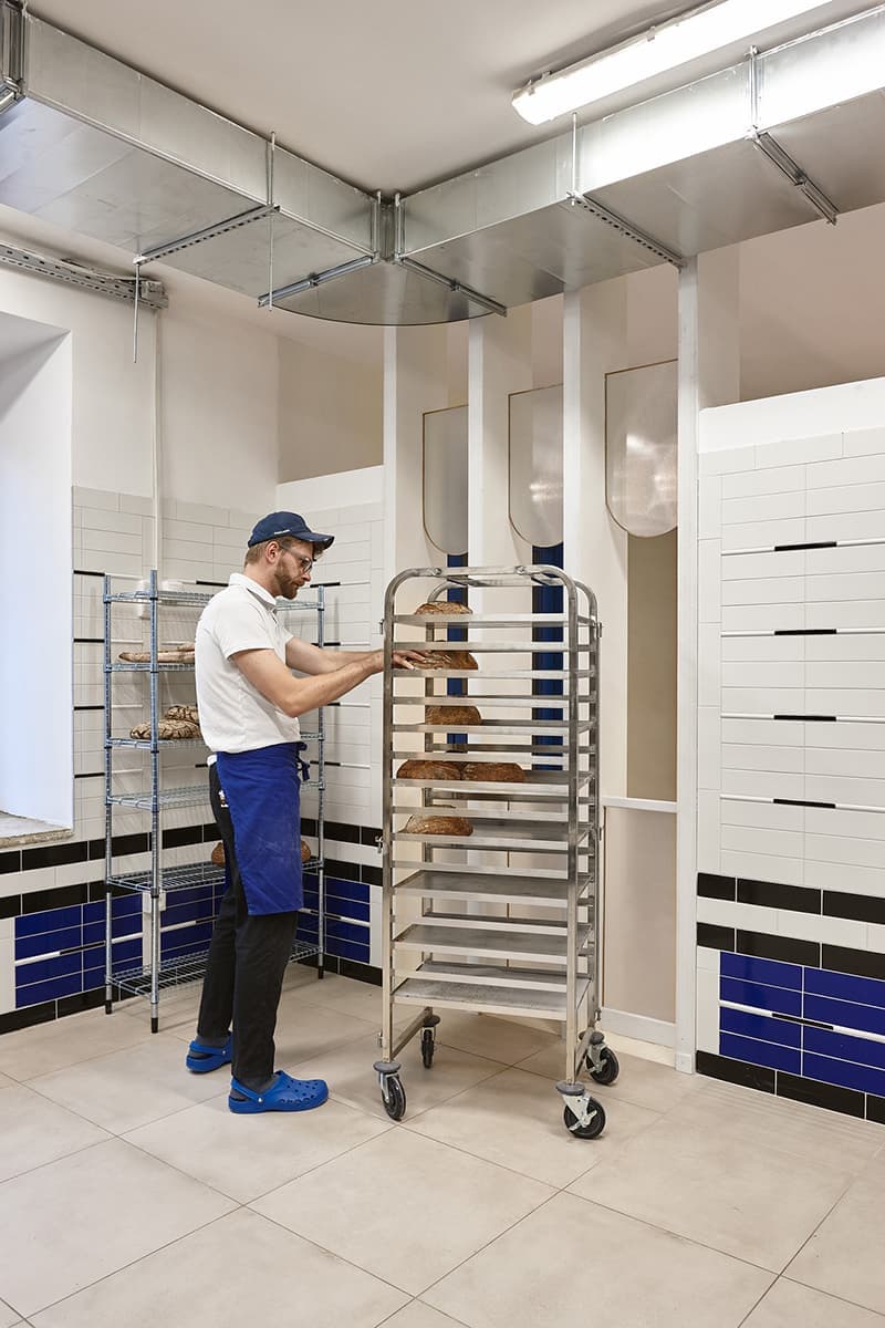 Московский хлебный бутик в здании 1951 года – проект дизайнера Анны Шевченко