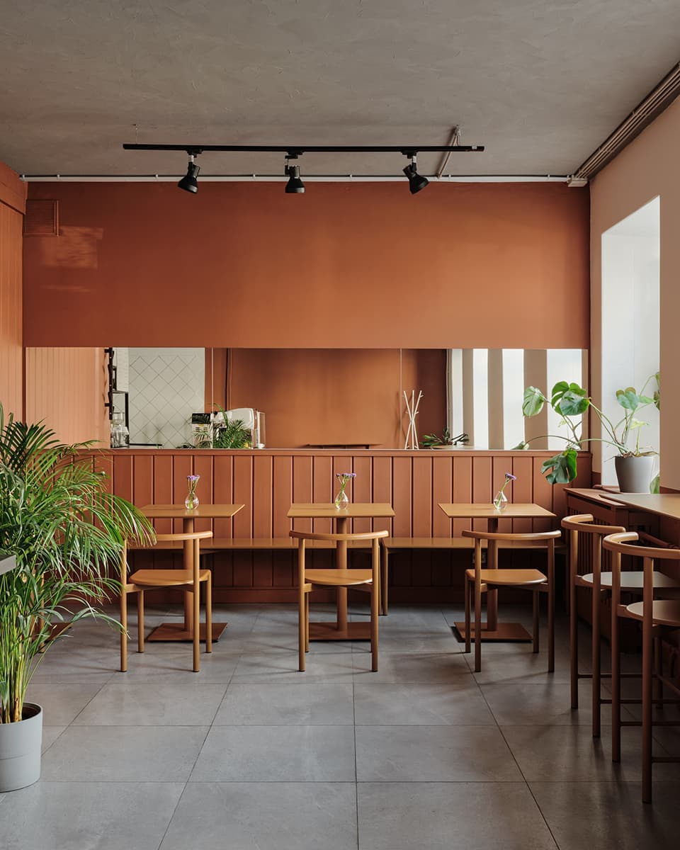 Небольшая кондитерская на Петроградской стороне – проект дизайнера Екатерины Ростовой