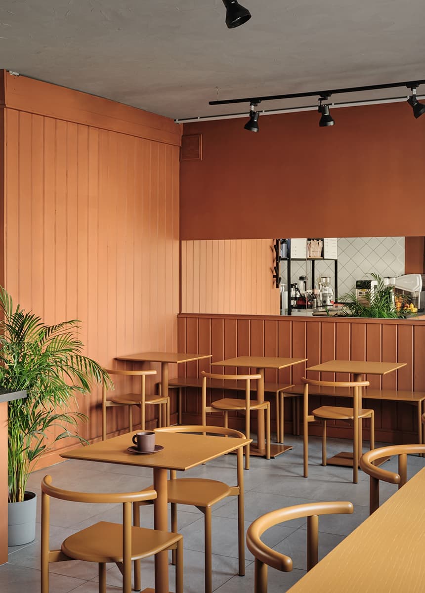 Небольшая кондитерская на Петроградской стороне – проект дизайнера Екатерины Ростовой