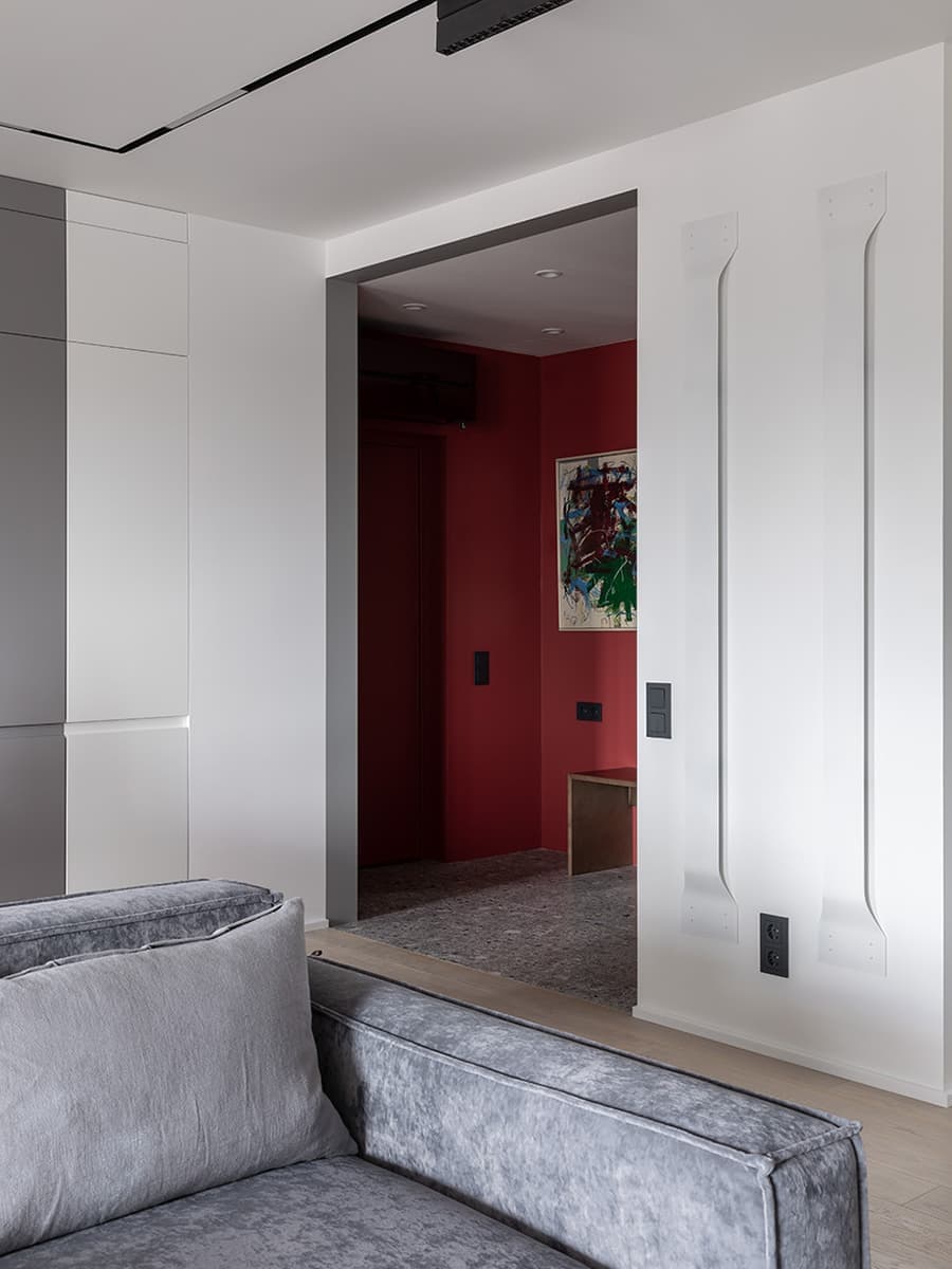 Квартира с контрастным интерьером – проект студии INKDESIGN