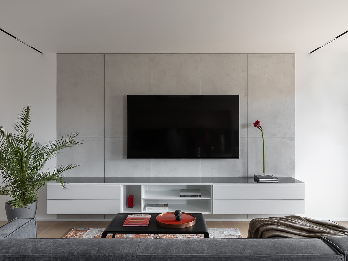 Квартира с контрастным интерьером – проект студии INKDESIGN