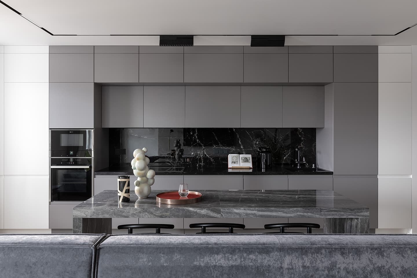 Квартира с контрастным интерьером – проект студии INKDESIGN