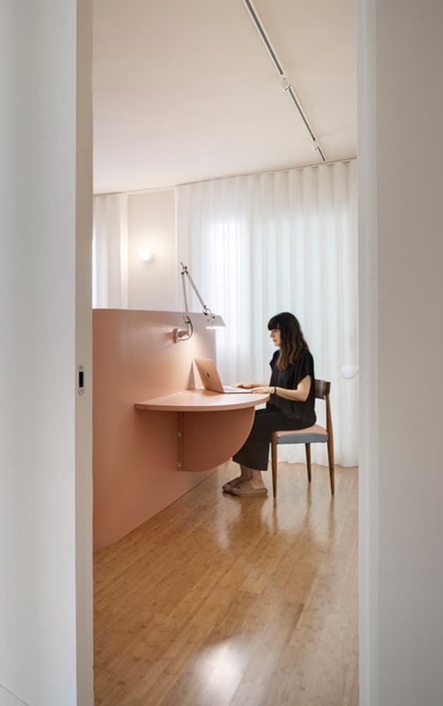 Испанская квартира с необычной планировкой – проект студии Laura Ortin Arquitectura