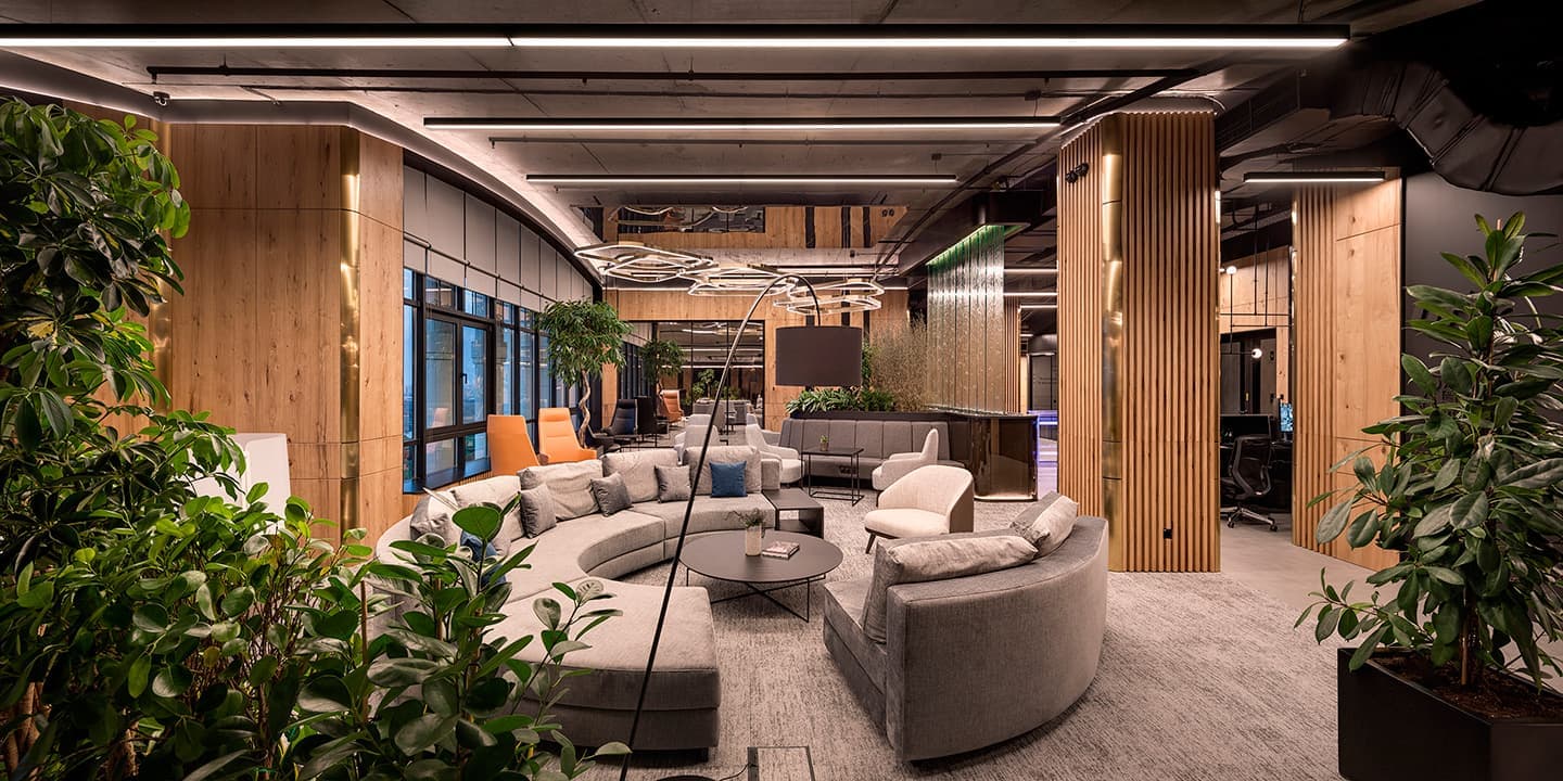 Новый коворкинг продуктовой компании – проект студии ZIKZAK