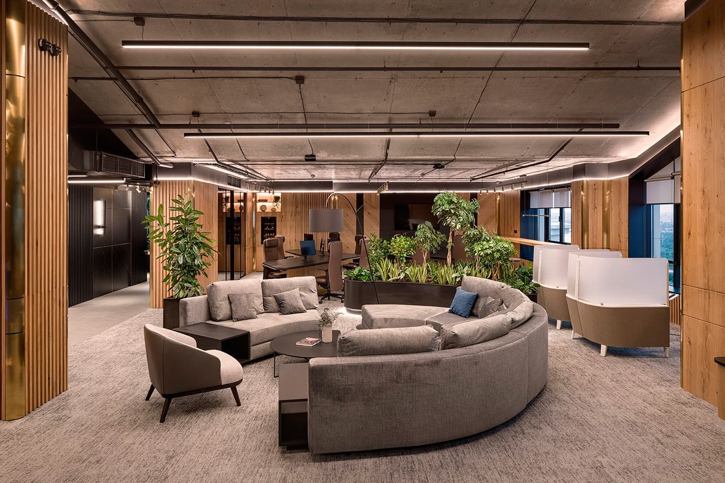 Новый коворкинг продуктовой компании – проект студии ZIKZAK