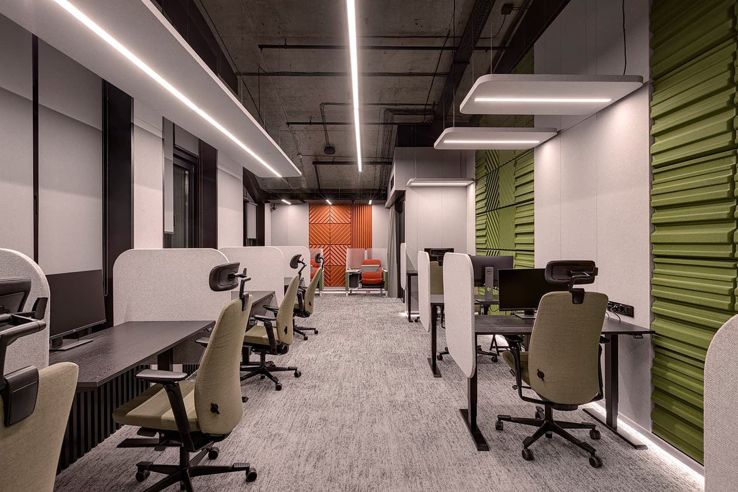 Новый коворкинг продуктовой компании – проект студии ZIKZAK