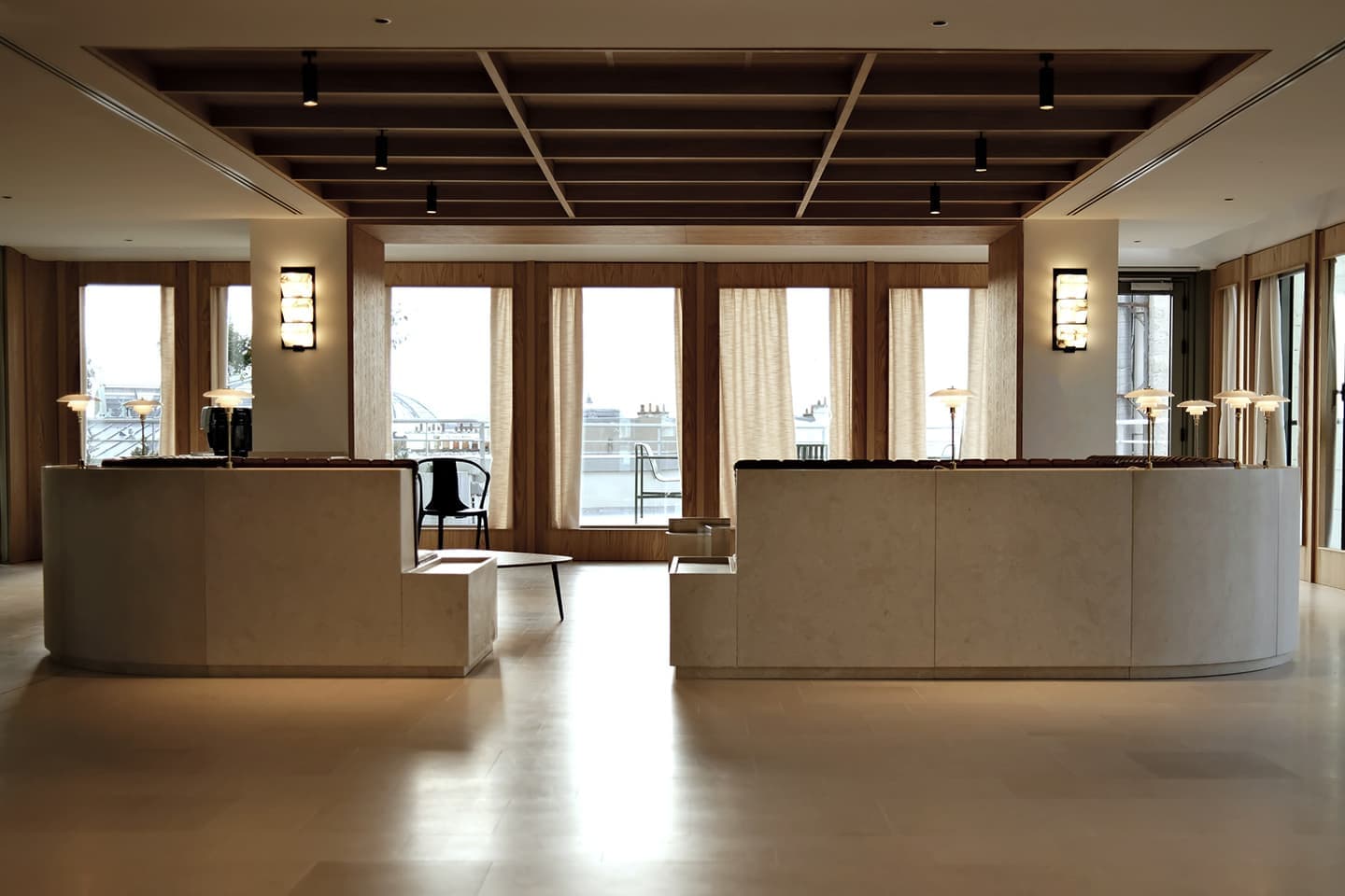 По-домашнему уютный офис в Париже – проект Hauvette & Madani и Луи Денаво