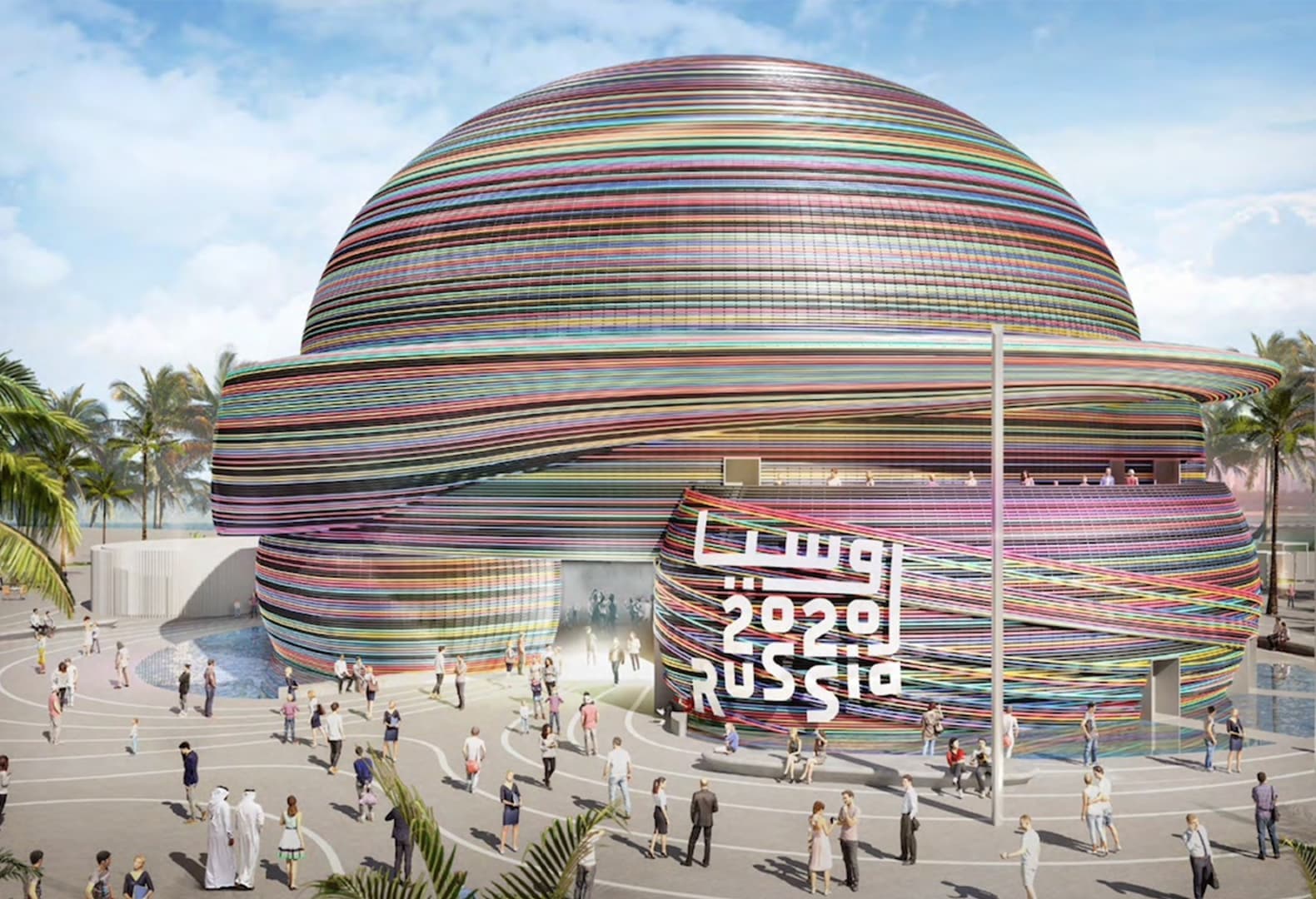 Expo 2020 Dubai. Павильон России. Автор: SPEECH. Фото: Expo 2020 Dubai