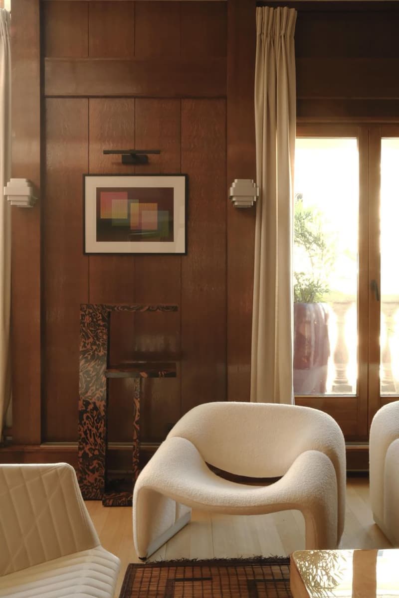 «Плавающая во времени» квартира 1930х годов – проект французской студии Hauvette & Madani