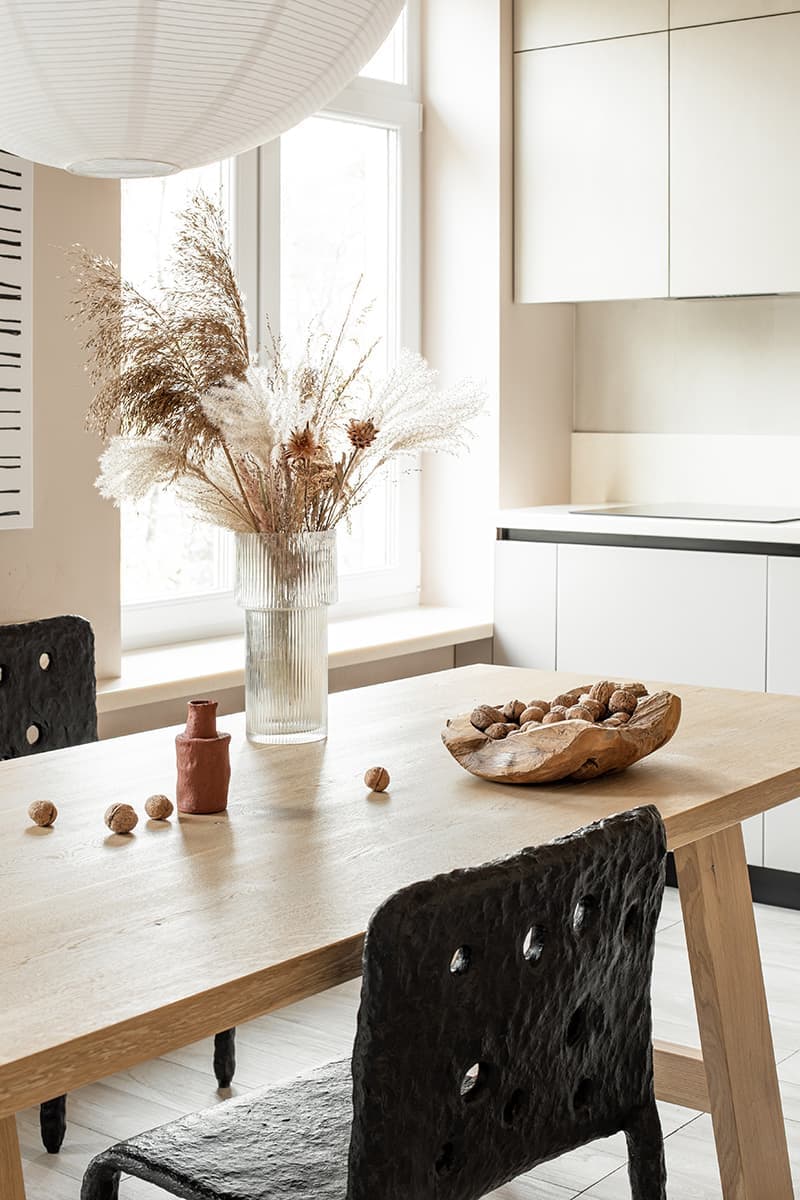 Эстетика натуральных материалов в семейном интерьере – проект дизайнера Ольги Фрадиной
