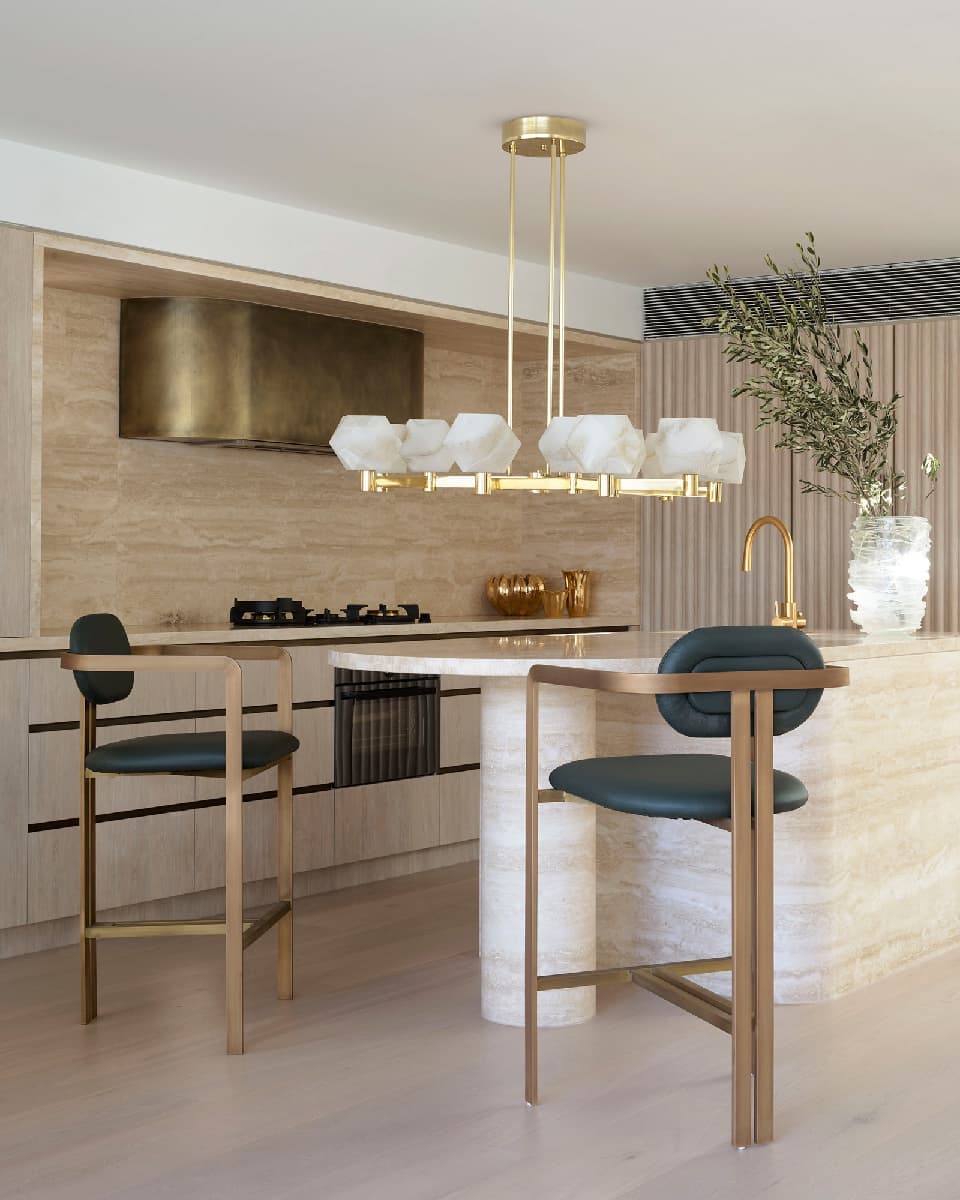 Гламурный пляжный дом в Сиднее – проект студии Nina Maya interiors