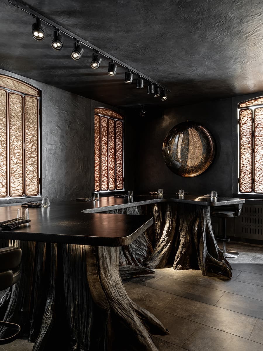Дуалистичный интерьер московского ресторана Artest – проект дизайн-бюро Veter