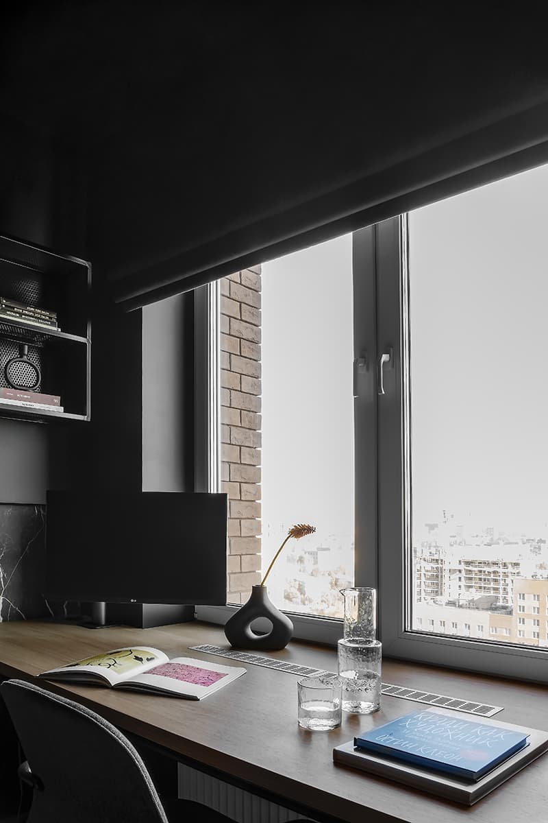 Искусство, декор и зонирование в небольшой московской студии – проект команды дизайн-бюро KIDZ