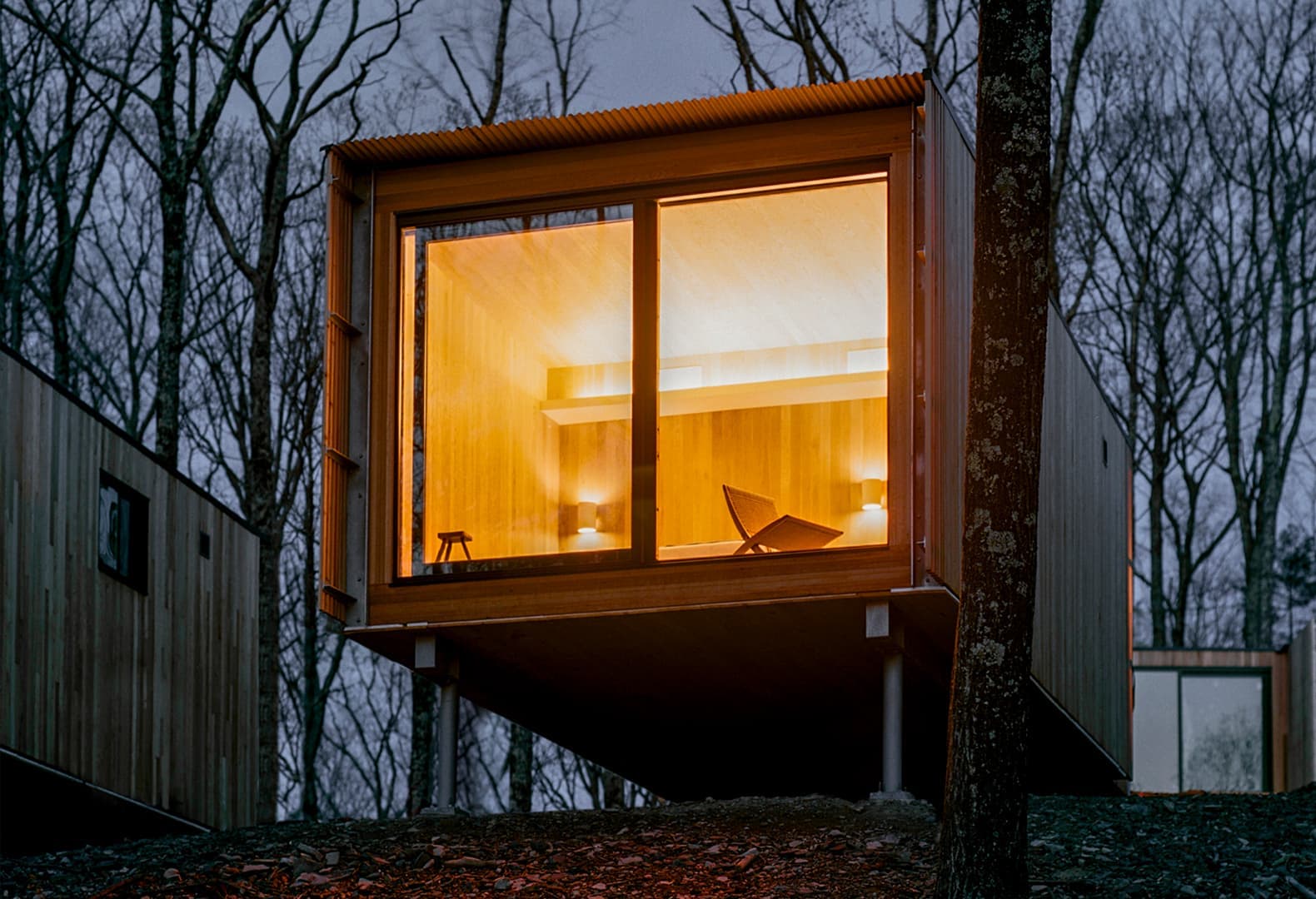 Piaule Landscape Retreat. Garrison Architects, штат Нью-Йорк, США. Фото: Sean Davidson