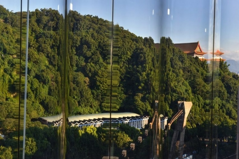 OMA показали первые фотографии строящегося Taipei Performing Arts Center