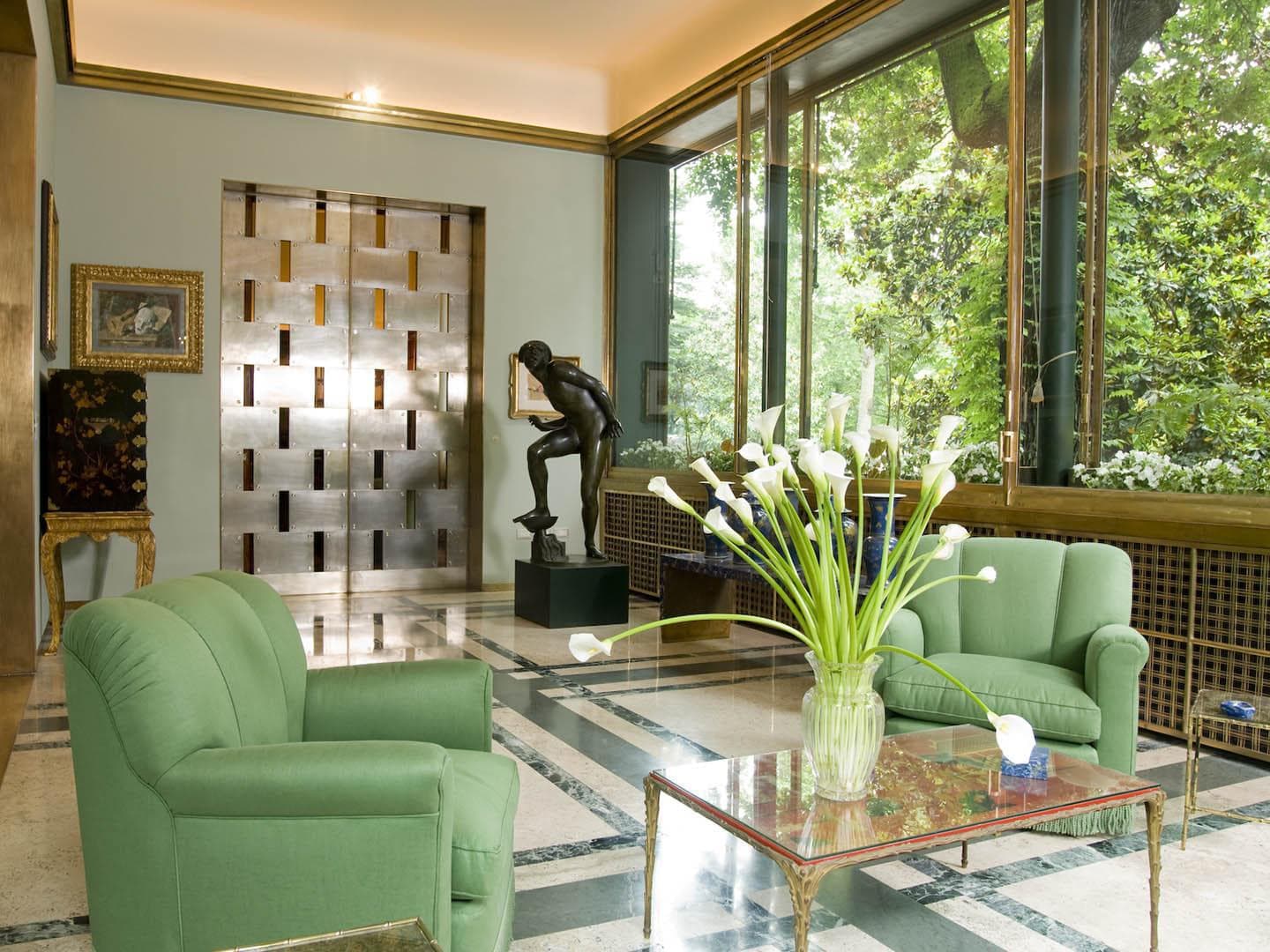 Villa Necchi Campiglio. Фото: Arenaimmagini.it, 2014 – FAI Fondo per l'Ambiente Italiano