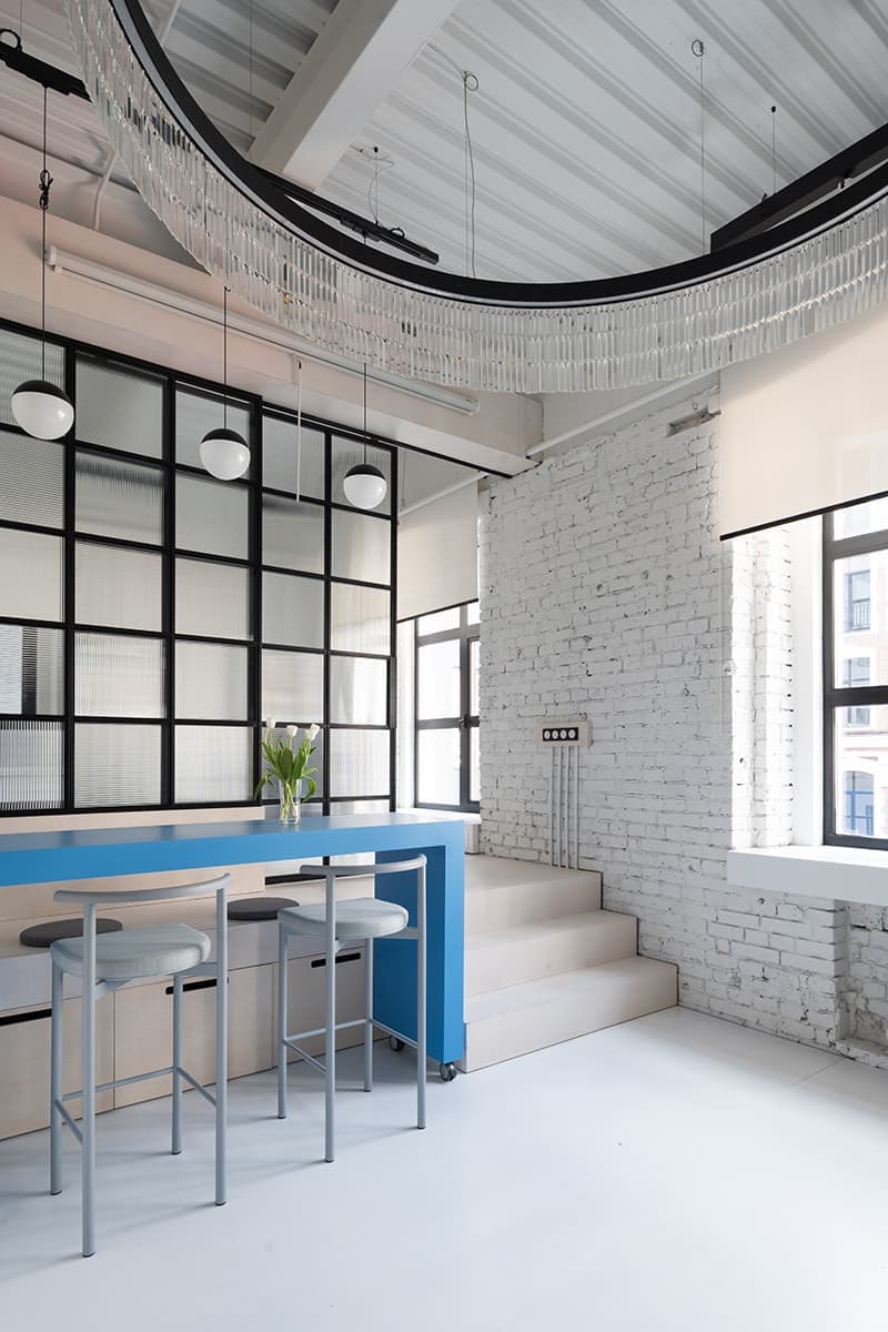 Двухэтажная студия в районе Бауманской – проект дизайн-бюро Nefa Architects