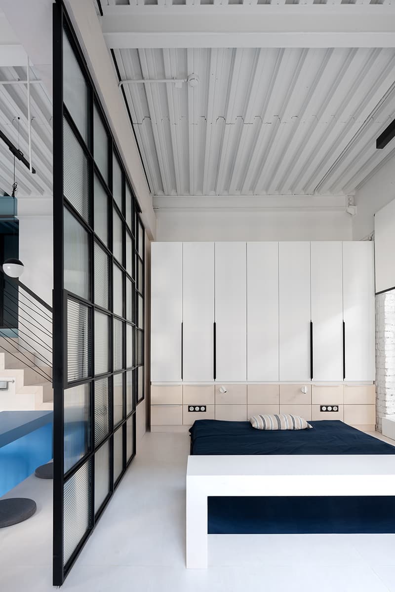 Двухэтажная студия в районе Бауманской – проект дизайн-бюро Nefa Architects