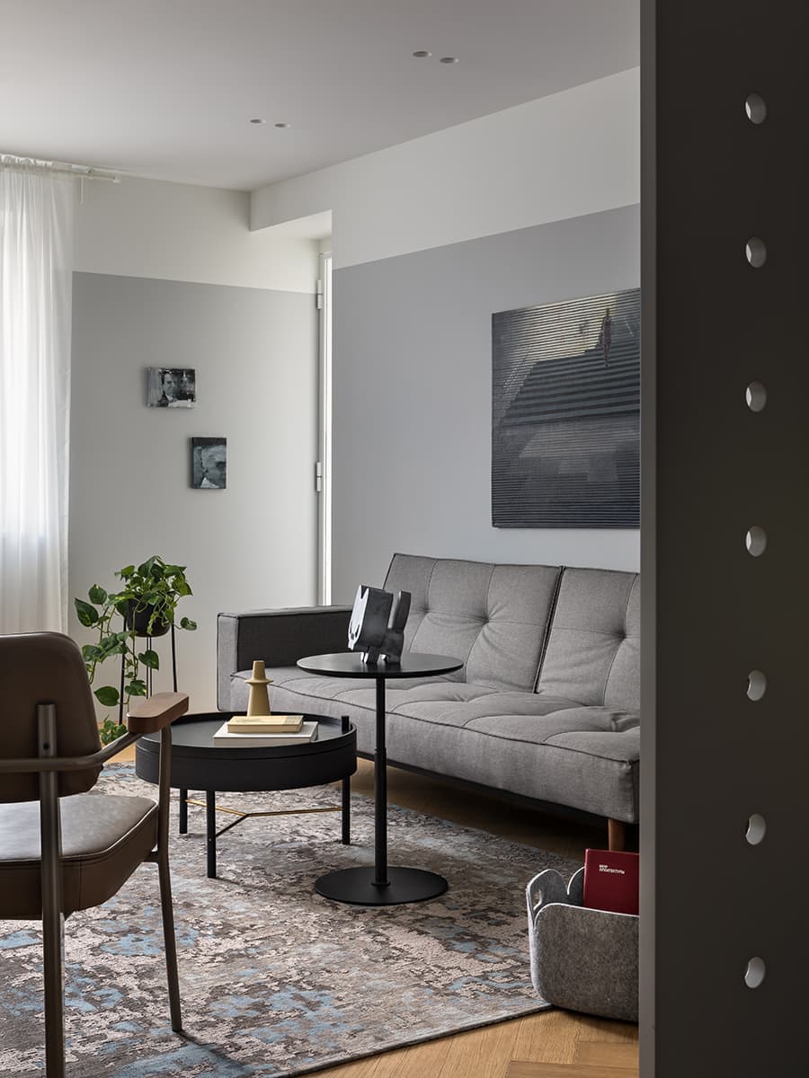 Стильные апартаменты с нотками советского авангарда – свежий проект дизайнера Михаила Курносова