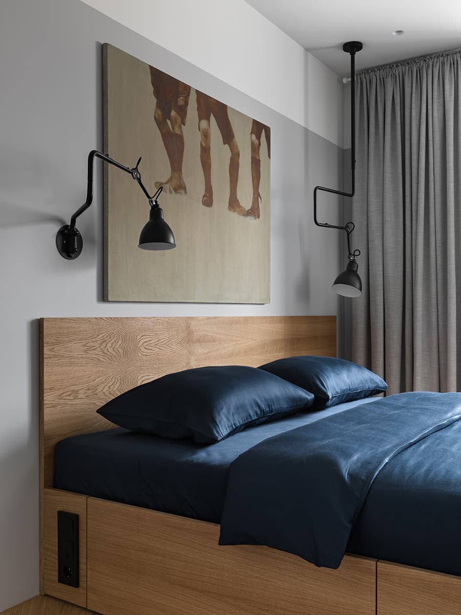 Стильные апартаменты с нотками советского авангарда – свежий проект дизайнера Михаила Курносова