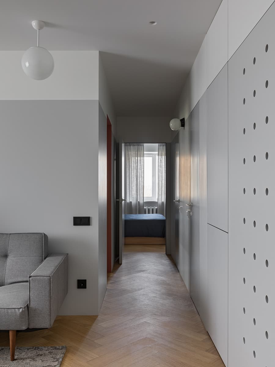 Стильные апартаменты с нотками советского авангарда – свежий проект дизайнера Михаила Курносова