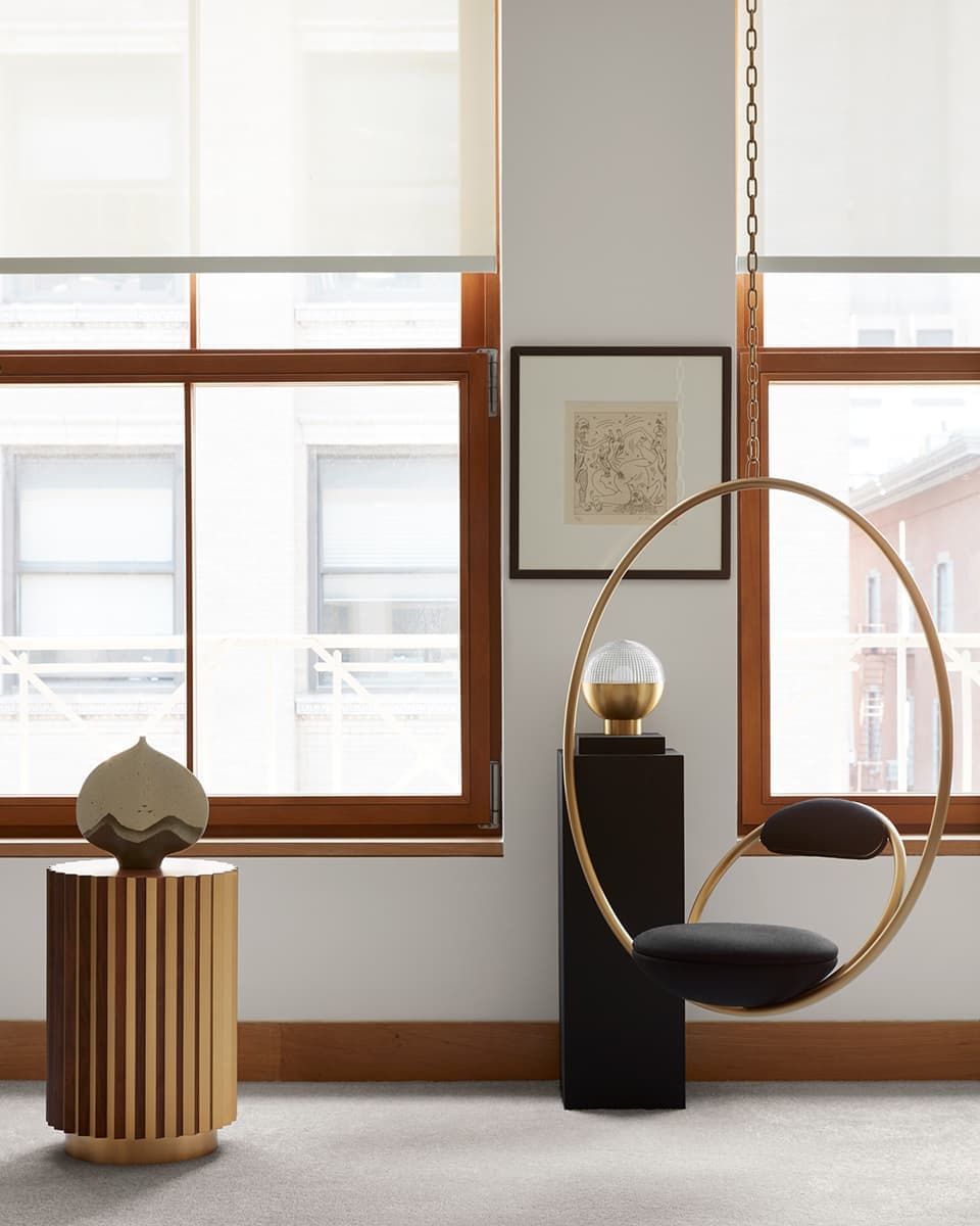 Двухэтажный пентхаус в центре Нью-Йорка – проект дизайнера Lee Broom