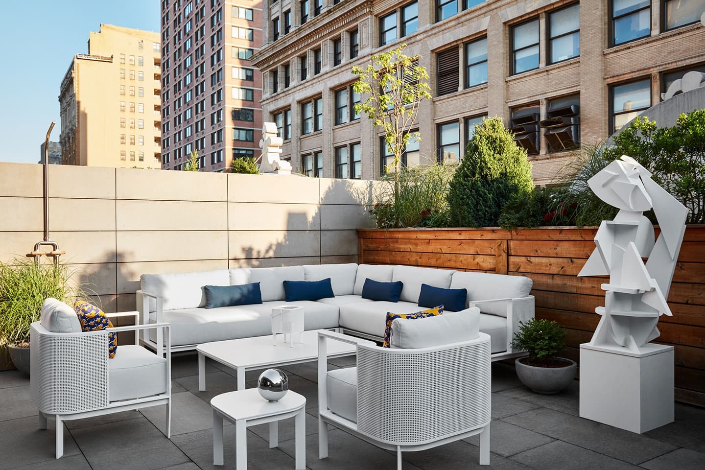 Двухэтажный пентхаус в центре Нью-Йорка – проект дизайнера Lee Broom