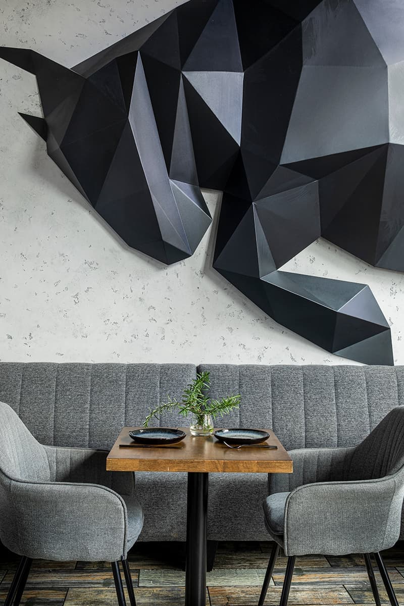 Синтез двух культур в интерьере ресторана «Черное море» – проект студии дизайна Елены Крыловой