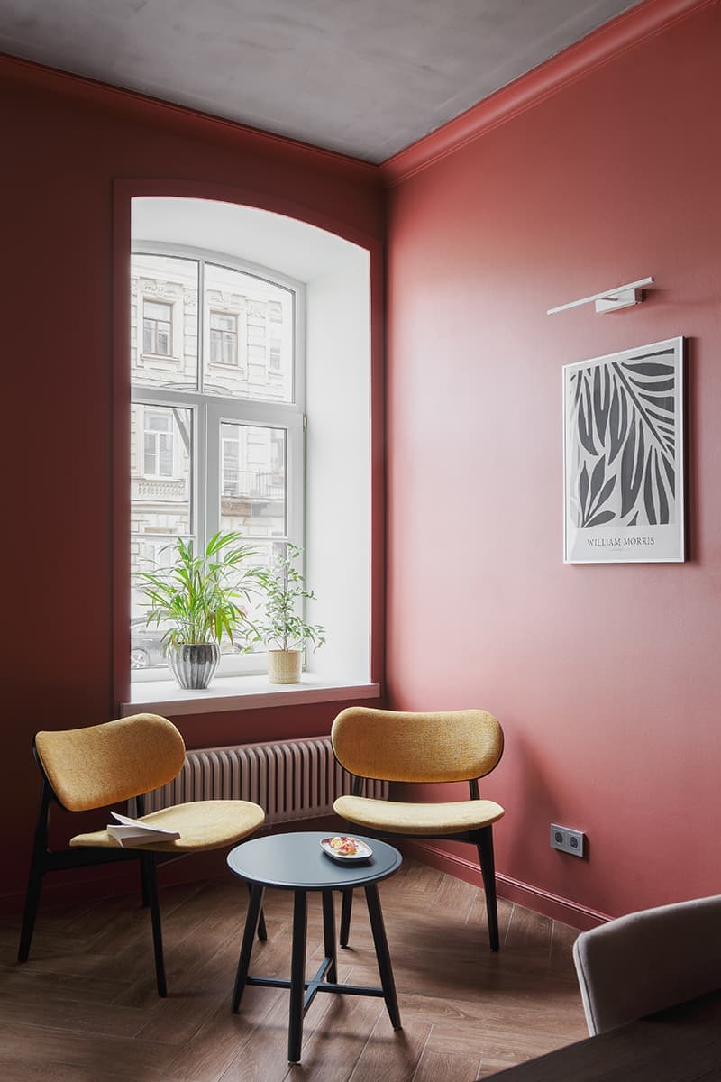 Уютный питерский коворкинг в ретро-стиле – проект AMG Architects