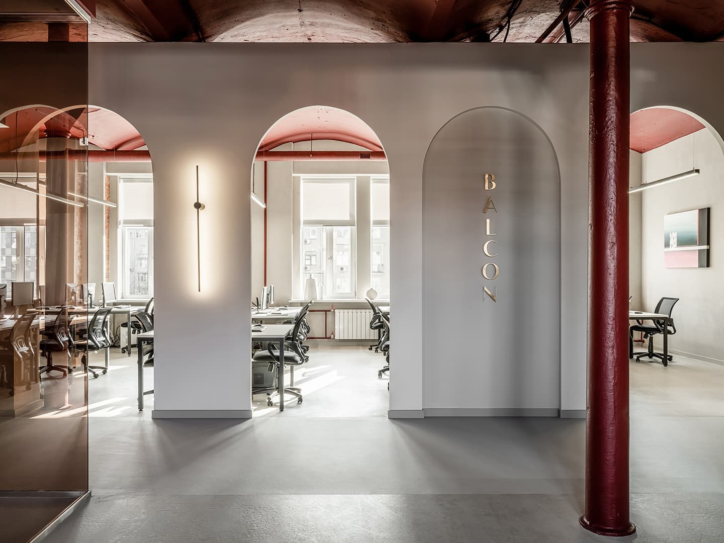 Яркое пространство офиса в здании бывшей типографии Сытина – новый проект BALCON STUDIO