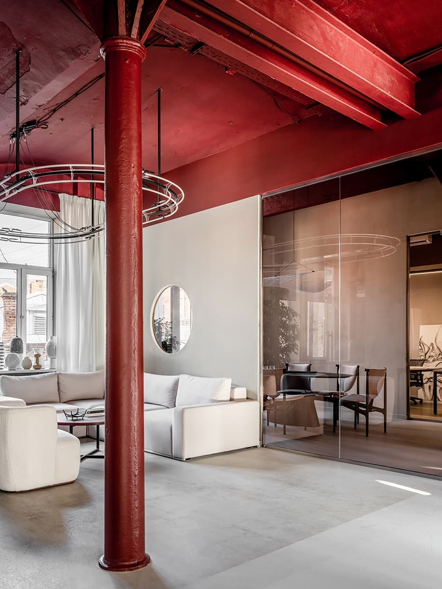 Яркое пространство офиса в здании бывшей типографии Сытина – новый проект BALCON STUDIO