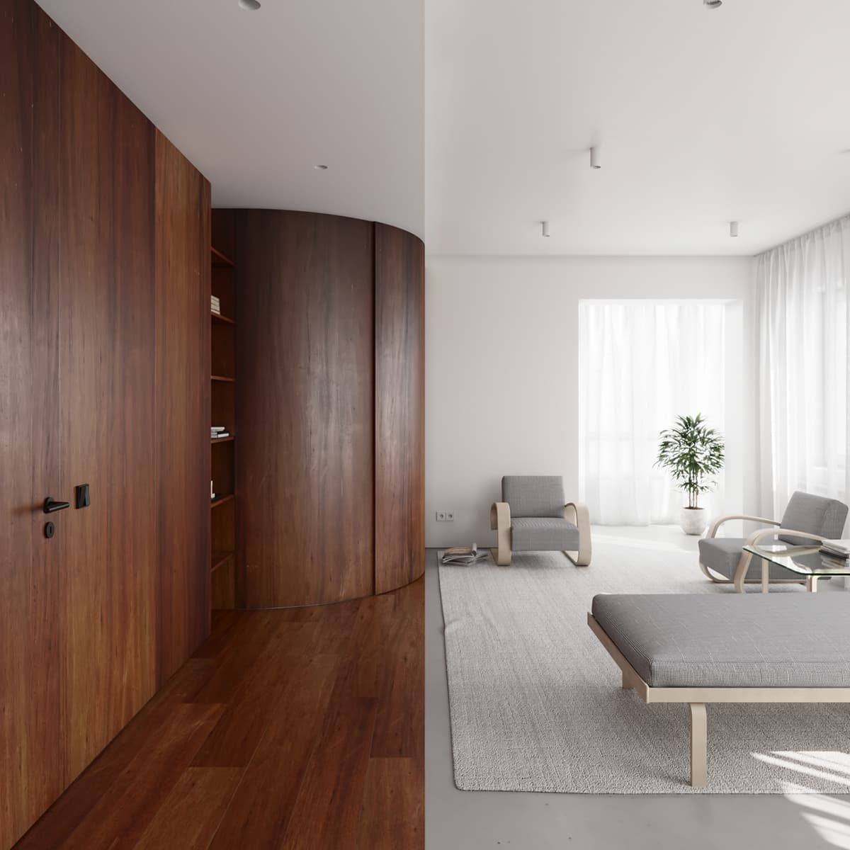 Московская квартира в стиле нью-нордик – проект Pogodin Rogov Group