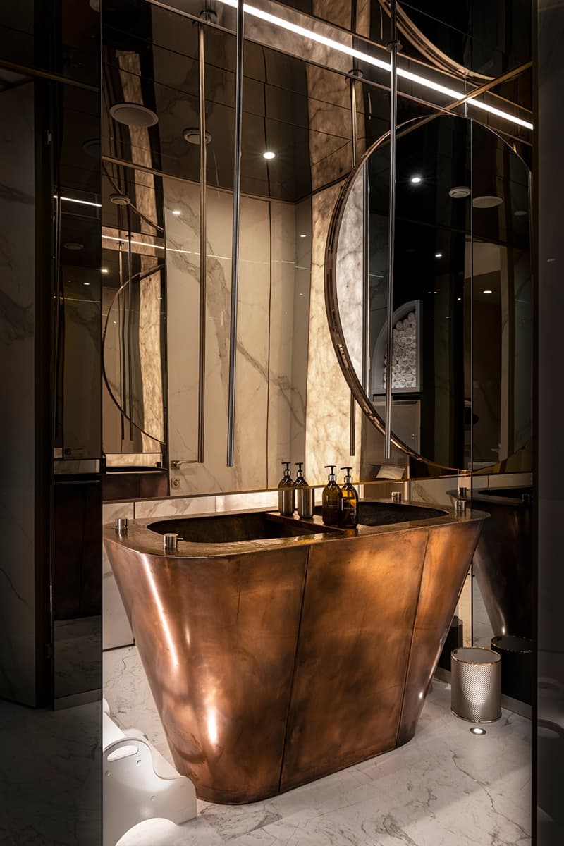 Ироничный интерьер для ресторана Александра Раппопорта – проект дизайнера Елены Крыловой