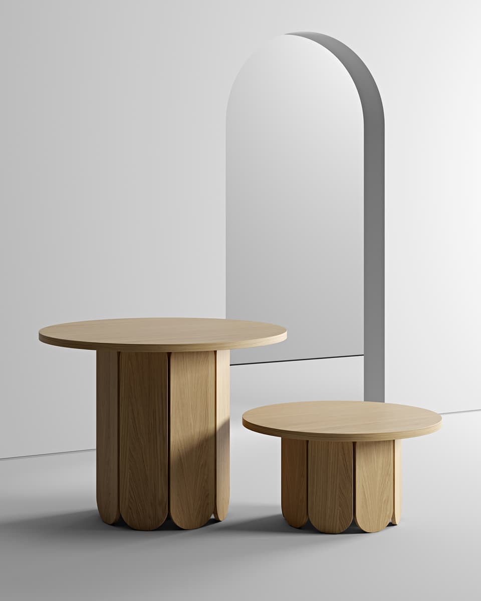 Кофейные столики Monolith для Hegi Design House