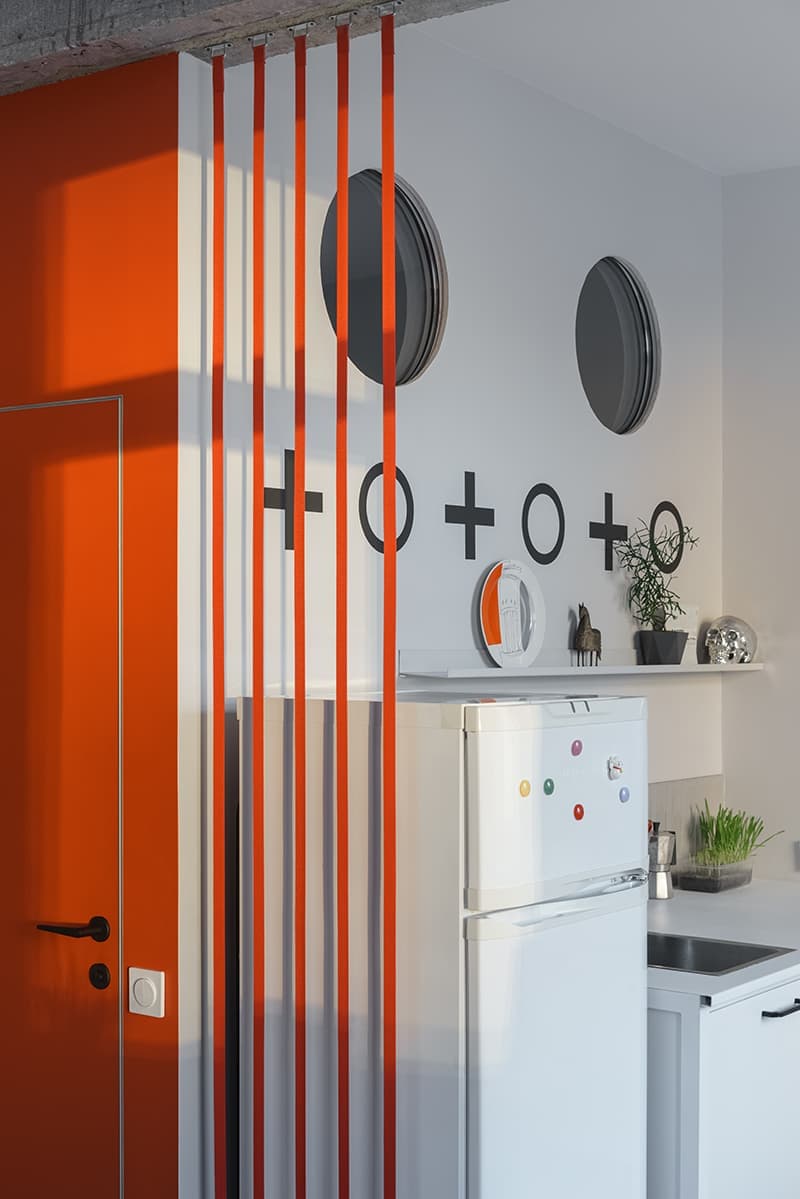 Революционный интерьер с элементами авангарда – проект студии Zavod11