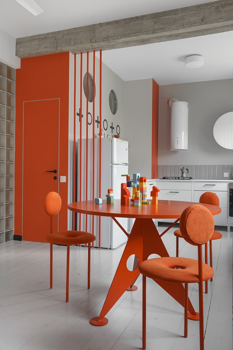 Революционный интерьер с элементами авангарда – проект студии Zavod11