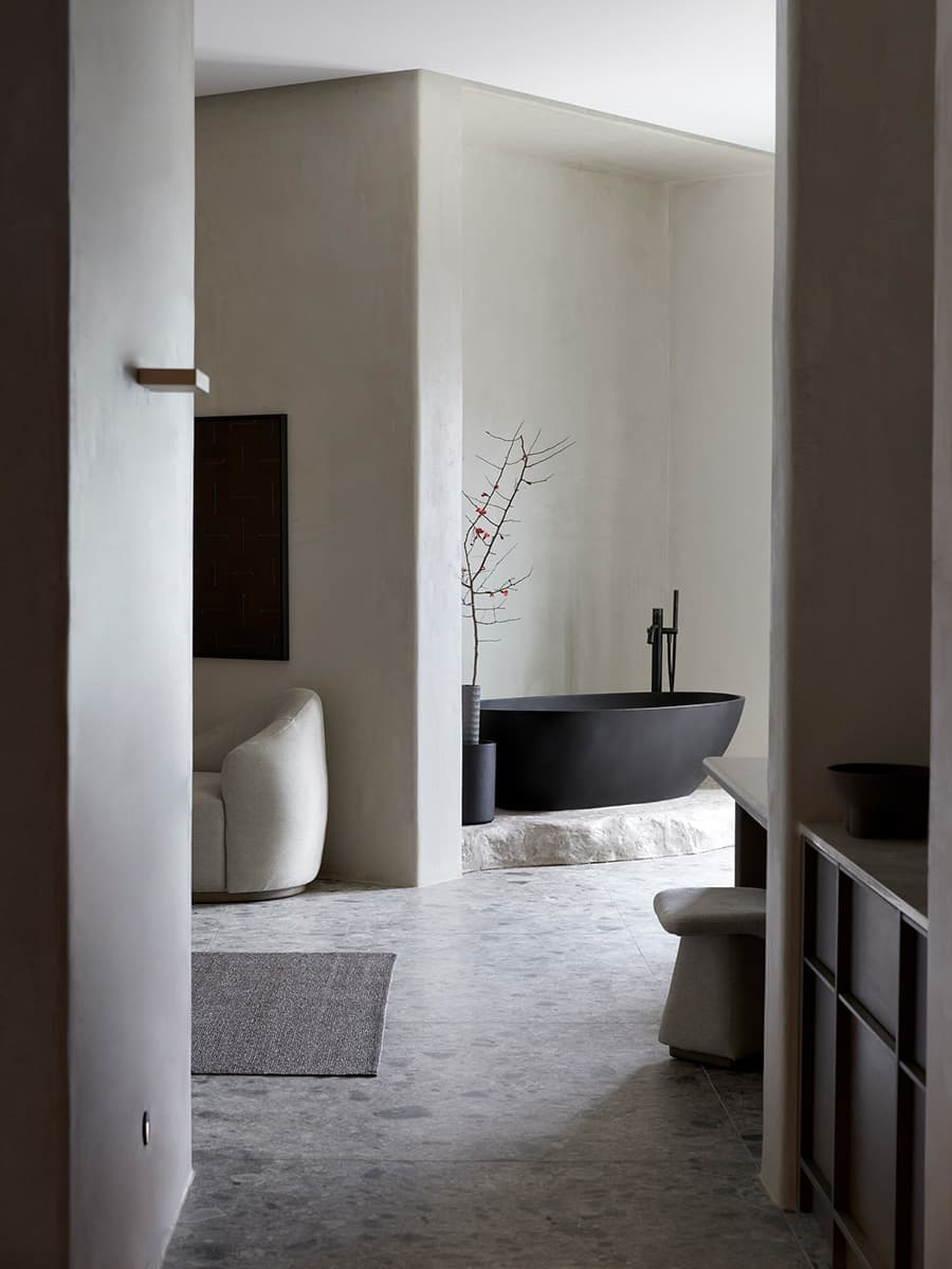 Аутентичный интерьер отеля в Миконосе – проект бюро Stones and walls studio