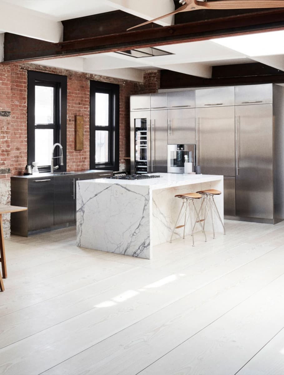 Нью-Йоркский интерьер в стиле лофт – проект Soren Rose Studio