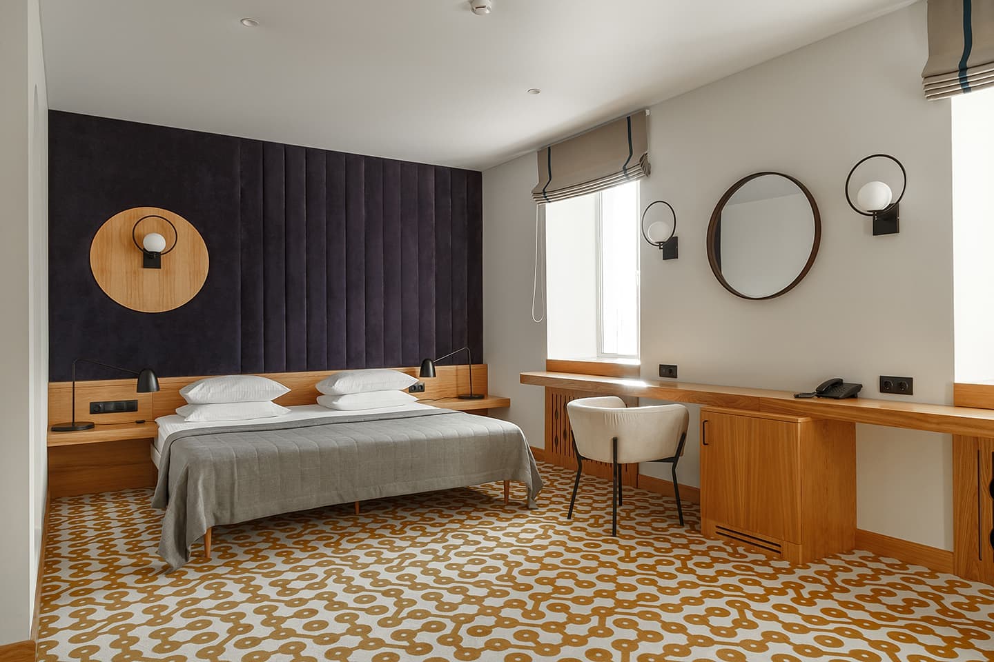 Современный интерьер отеля во Владимире – проект ADS Group Design