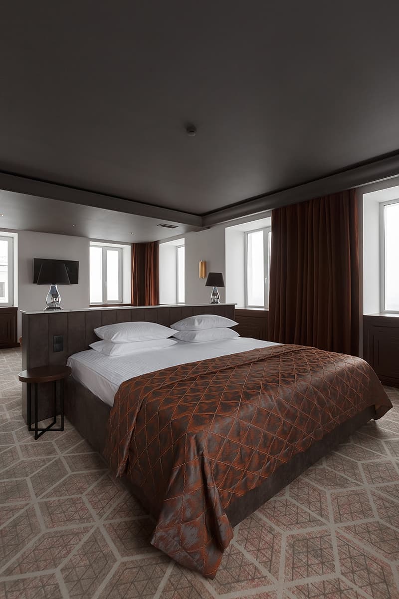 Современный интерьер отеля во Владимире – проект ADS Group Design