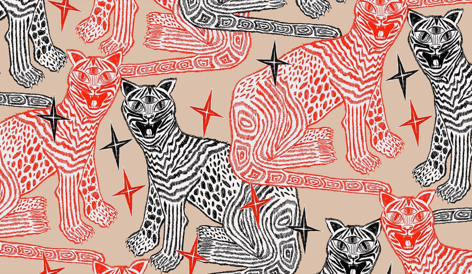 Dreamily illustrative