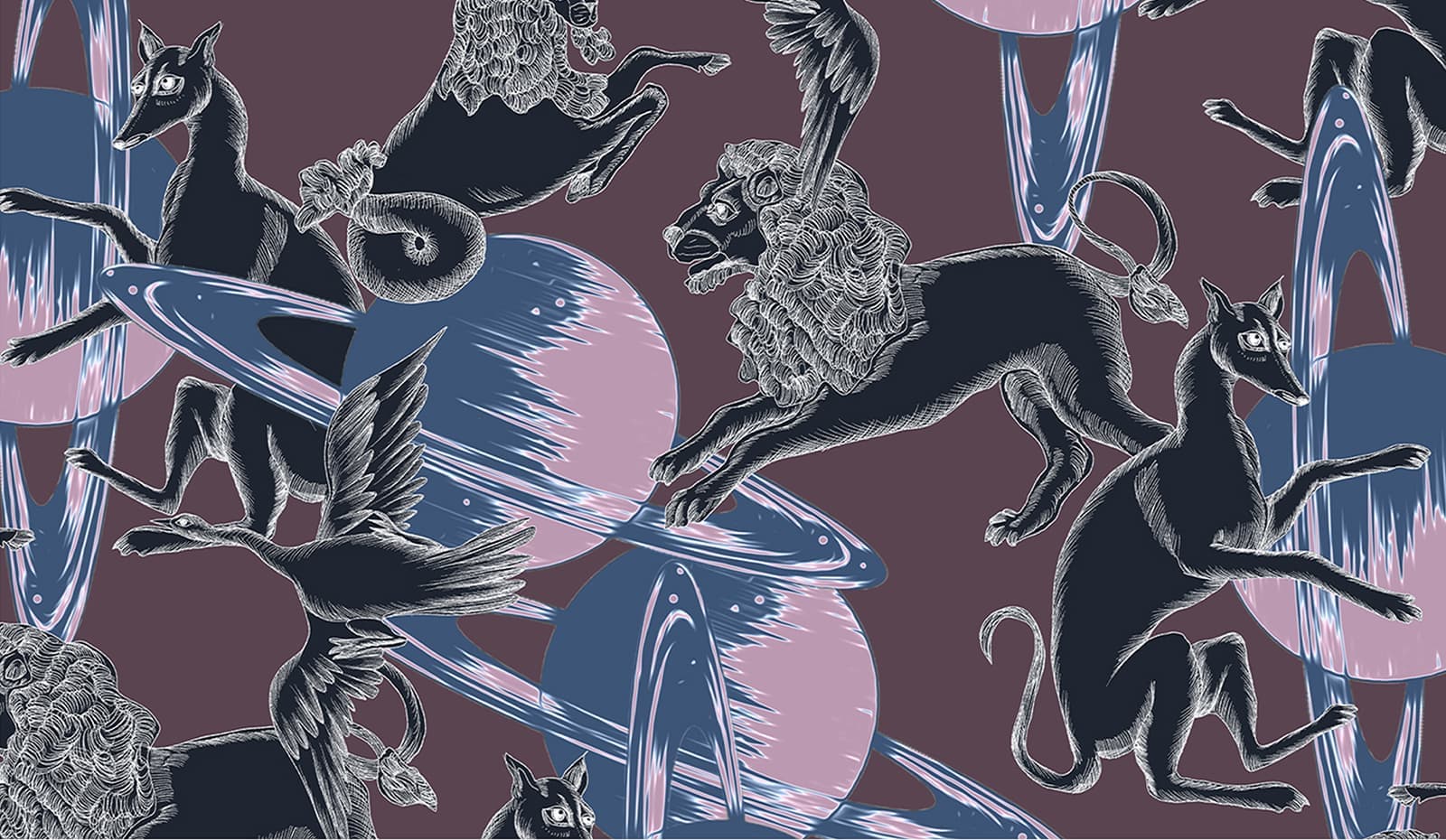 Dreamily illustrative