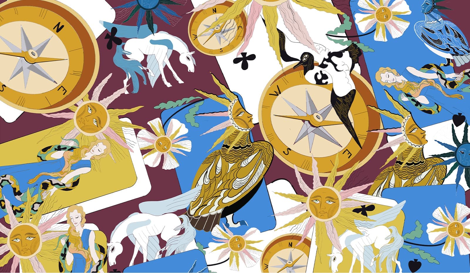 Dreamily illustrative