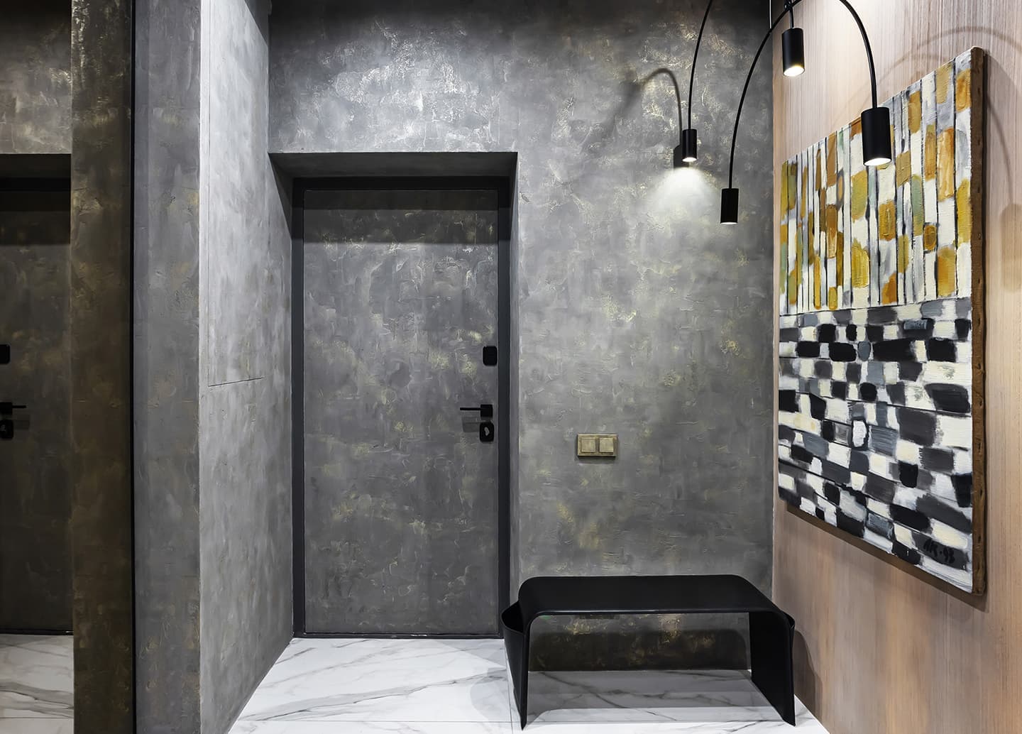 Яркий интерьер, основанный на типажах внешности – проект Евгения Швецова