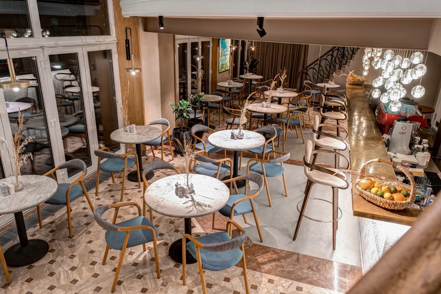 Торжественный интерьер московского ресторана — ESENIN’S design studio