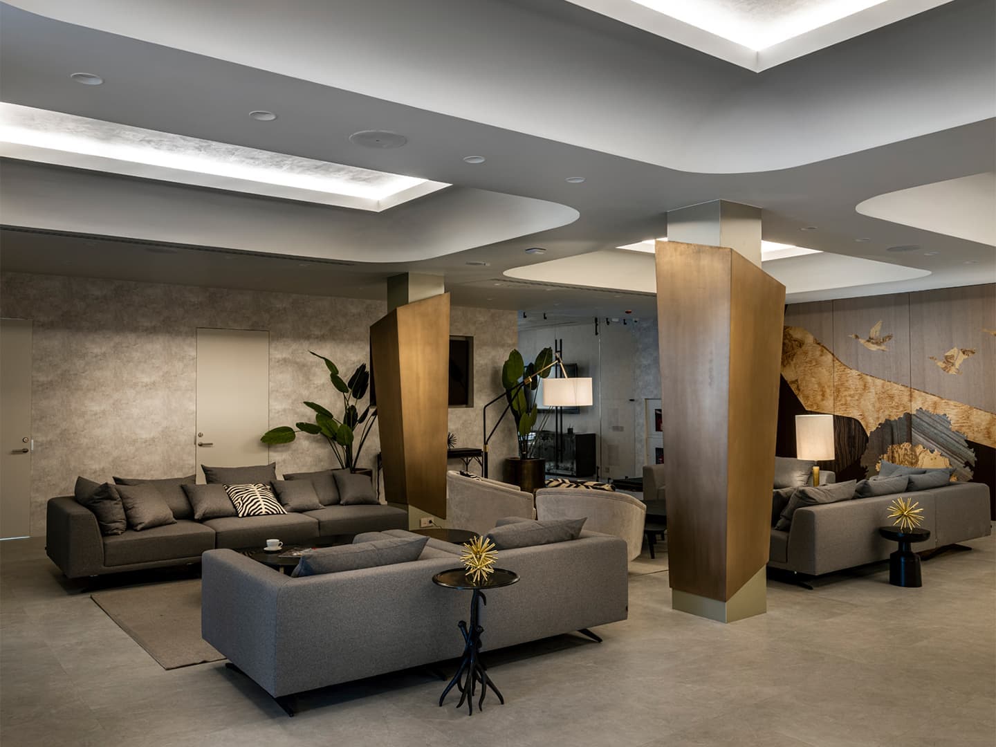 Брутальная эстетика в интерьере стрелкового клуба – проект Elena Krylova Studio