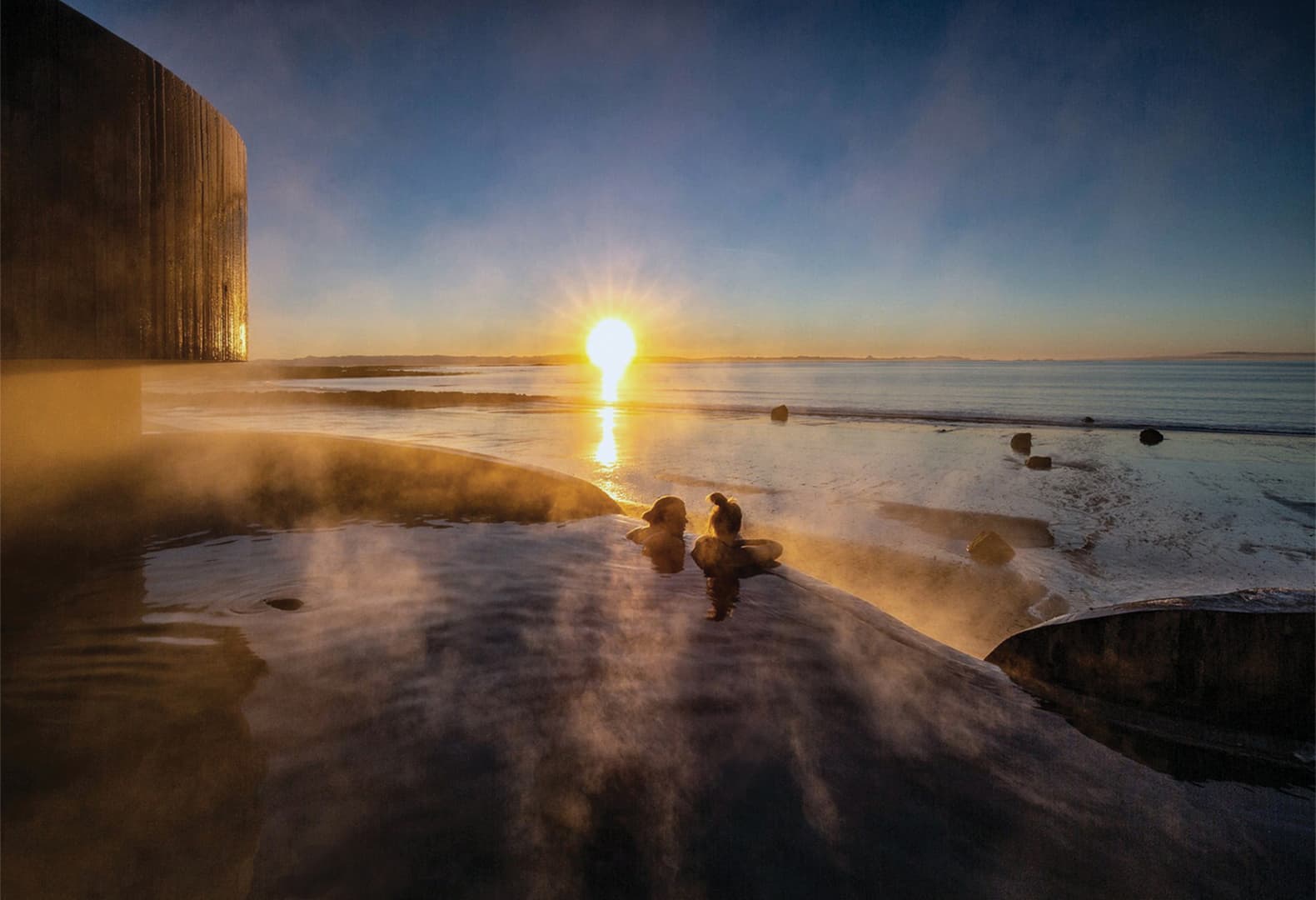 Guðlaug Baths, BASALT Architects, Исландия. Фото: © Ragnar Th Sigurðsson/Arctic Images; © Jónas Ottósson